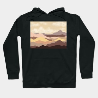 Dusty mountains Hoodie